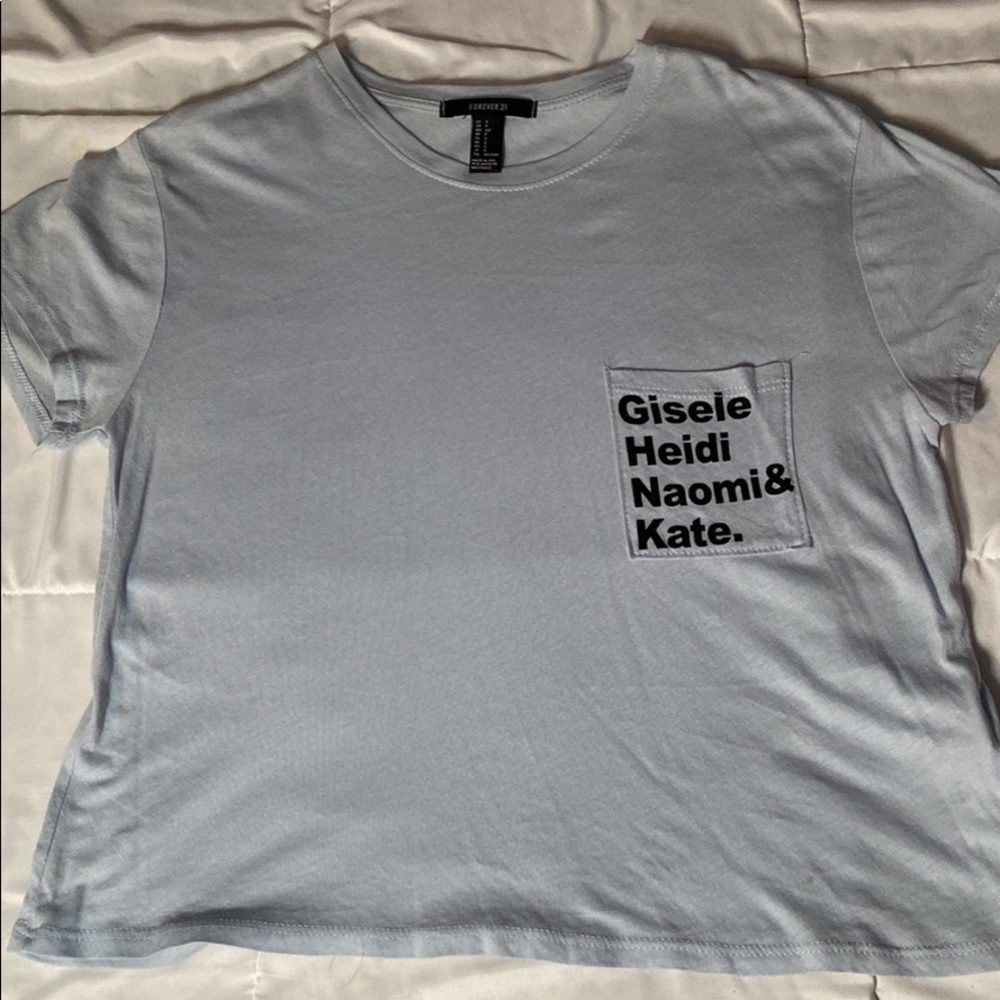 Supermodels baby tee